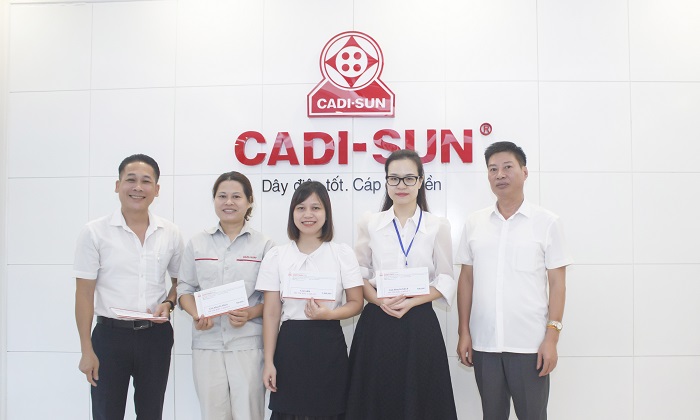 Trao giải cuộc thi Tôi là người CADI-SUN và Nét đẹp CADI-SUN online 2024